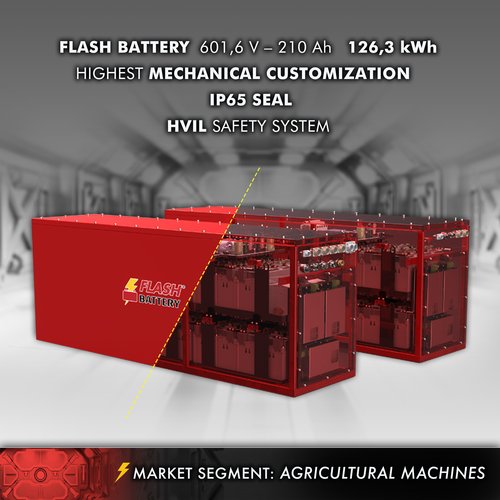 Flash Battery Custom Battery for Agriculture